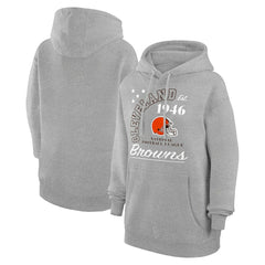 Cleveland Browns Starter Unisex Arch Team Fleece Pullover Hoodie | NFL New