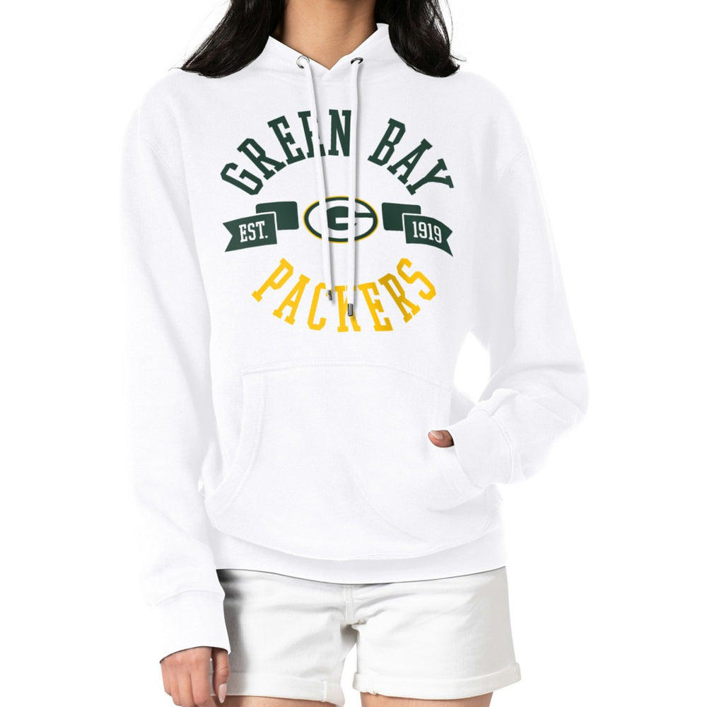 Green Bay Packers G-III 4Her by Carl Banks Women's City Graphic Team Fleece Pullover Hoodie | NFL Sale