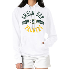 Green Bay Packers G-III 4Her by Carl Banks Women's City Graphic Team Fleece Pullover Hoodie | NFL Sale