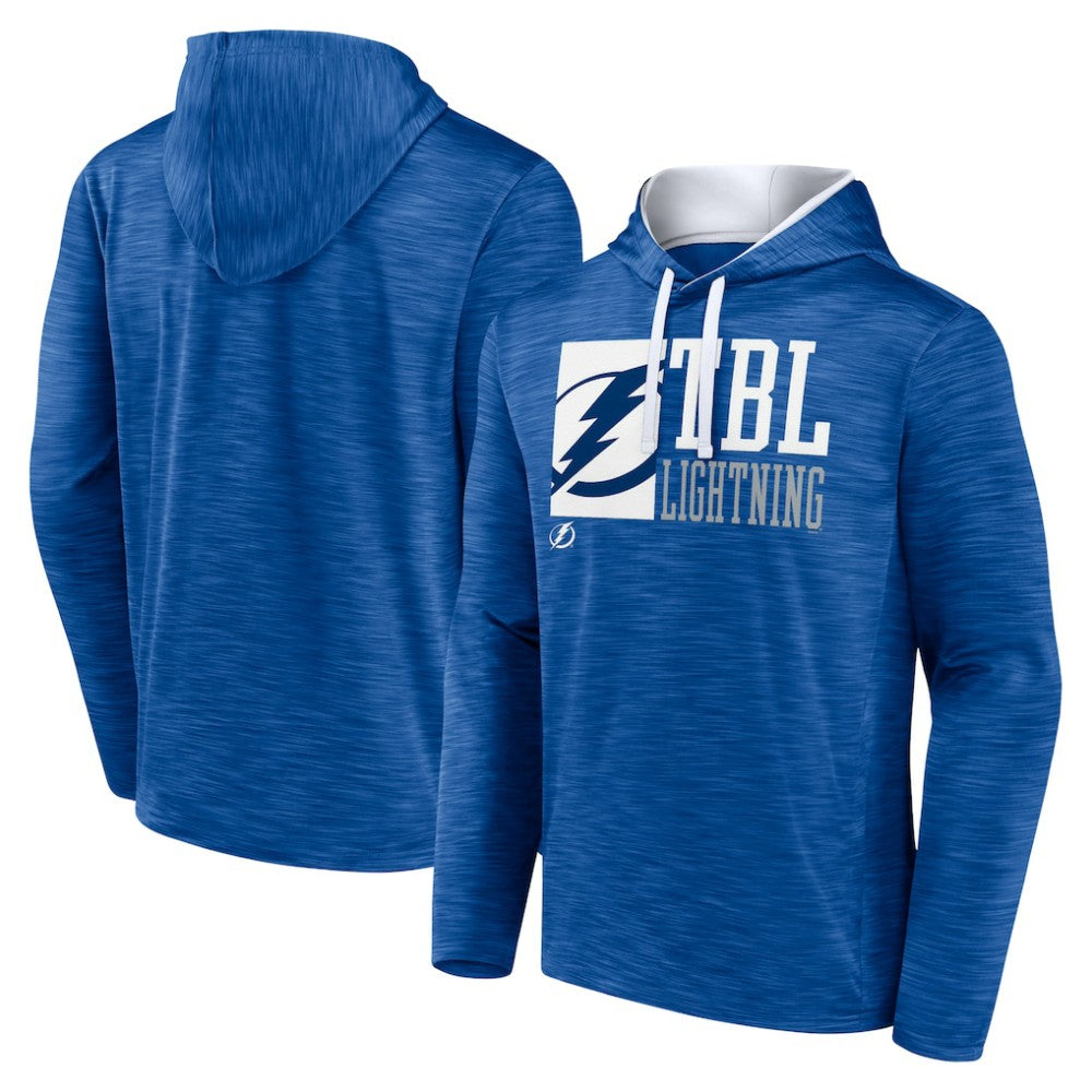 Tampa Bay Lightning Fanatics Never Quit Pullover Hoodie - NHL Hoodies