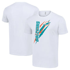 Miami Dolphins Starter Color Scratch T-Shirt | NFL Near me