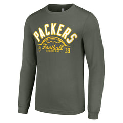 Green Bay Packers Starter Half Ball Team Long Sleeve T-Shirt | NFL Hot