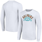 Miami Dolphins Starter Half Ball Team Long Sleeve T-Shirt | NFL US