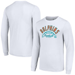 Miami Dolphins Starter Half Ball Team Long Sleeve T-Shirt | NFL US