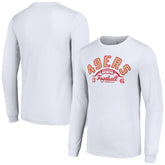 San Francisco 49ers Starter Half Ball Team Long Sleeve T-Shirt | NFL Discount