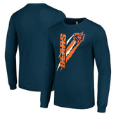 Chicago Bears Starter Color Scratch Long Sleeve T-Shirt | NFL Near me