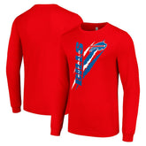 Buffalo Bills Starter Color Scratch Long Sleeve T-Shirt | NFL Near me