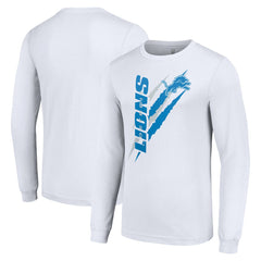 Detroit Lions Starter Color Scratch Long Sleeve T-Shirt | NFL US