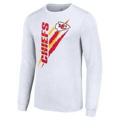Kansas City Chiefs Starter Color Scratch Long Sleeve T-Shirt | NFL Outlet