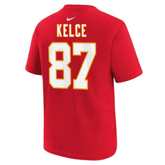 Kansas City Chiefs Travis Kelce Preschool Player Name & Number T-Shirt | NFL Online