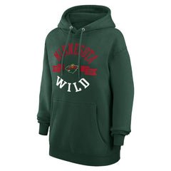 Minnesota Wild G-III 4Her by Carl Banks Women's City Graphic Fleece Pullover Hoodie - NHL Hoodies