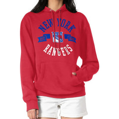 New York Rangers G-III 4Her by Carl Banks Women's City Graphic Fleece Pullover Hoodie - NHL Hoodies