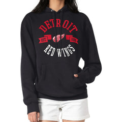 Detroit Red Wings G-III 4Her by Carl Banks Women's City Graphic Fleece Pullover Hoodie - NHL Hoodies