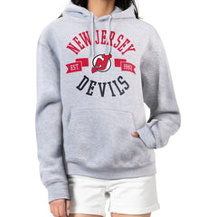 New Jersey Devils G-III 4Her by Carl Banks Women's City Graphic Fleece Pullover Hoodie - NHL Jerseys
