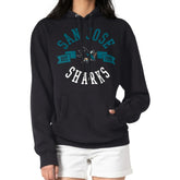San Jose Sharks G-III 4Her by Carl Banks Women's City Graphic Fleece Pullover Hoodie - NHL Hoodies