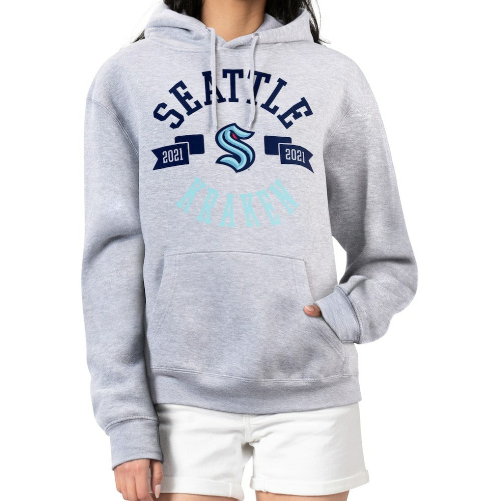 Seattle Kraken G-III 4Her by Carl Banks Women's City Graphic Fleece Pullover Hoodie - NHL Hoodies