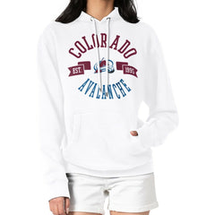Colorado Avalanche G-III 4Her by Carl Banks Women's City Graphic Fleece Pullover Hoodie - NHL Hoodies