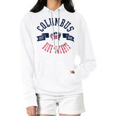 Columbus Blue Jackets G-III 4Her by Carl Banks Women's City Graphic Fleece Pullover Hoodie - NHL Hoodies
