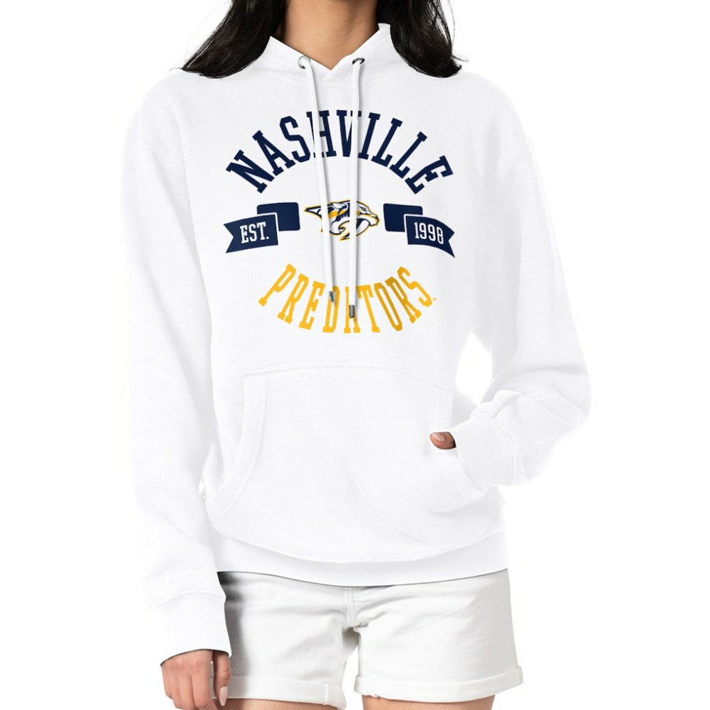 Nashville Predators G-III 4Her by Carl Banks Women's City Graphic Fleece Pullover Hoodie - NHL Hoodies