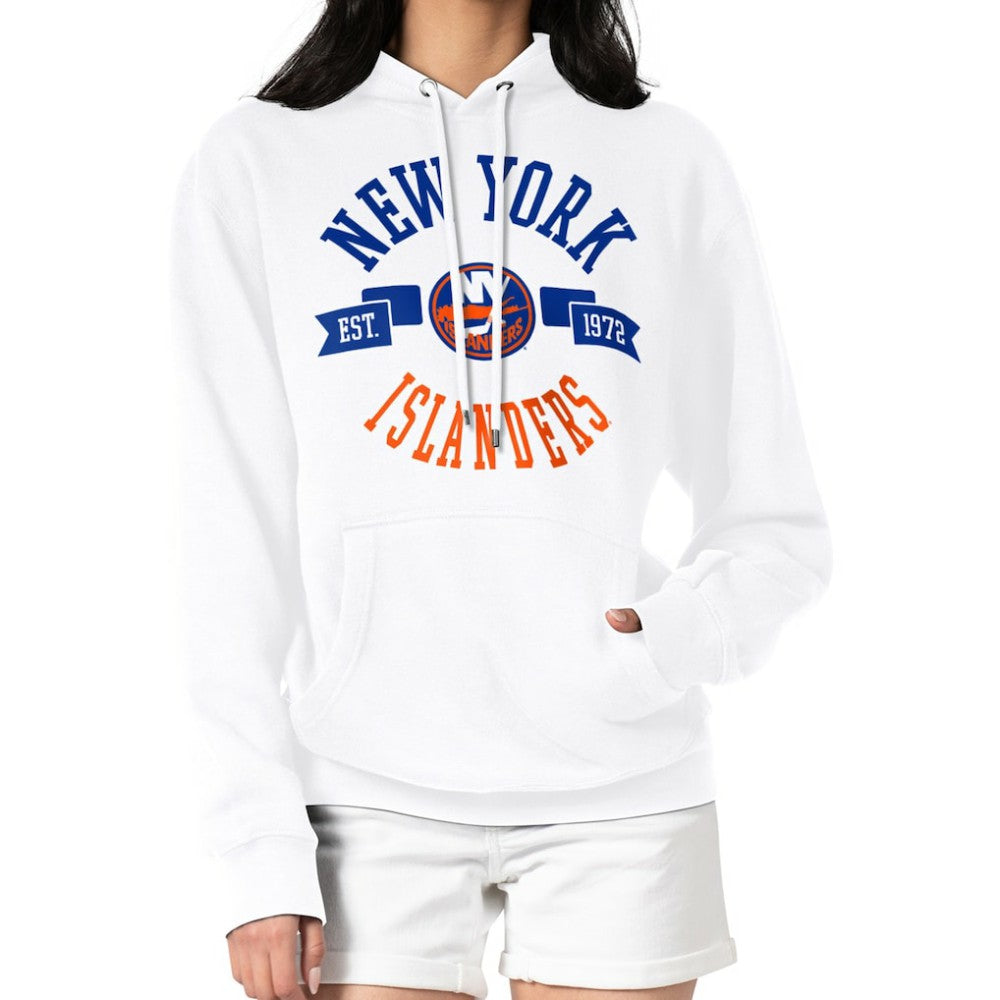 New York Islanders G-III 4Her by Carl Banks Women's City Graphic Fleece Pullover Hoodie - NHL Hoodies
