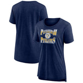 Pittsburgh Penguins Women's Crash the Net Tri-Blend T-Shirt - NHL T-shirts