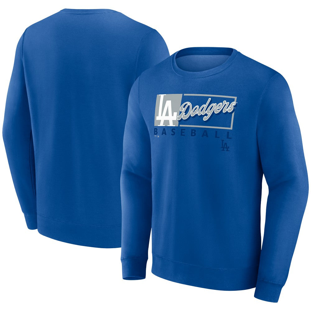 Los Angeles Dodgers Fanatics Focus Fleece Pullover Sweatshirt - MLB Pullover