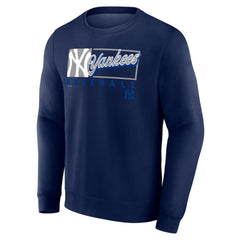 New York Yankees Fanatics Focus Fleece Pullover Sweatshirt - MLB Pullover