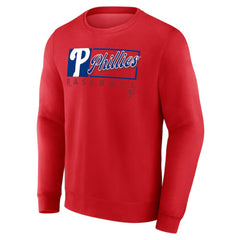 Philadelphia Phillies Fanatics Focus Fleece Pullover Sweatshirt - MLB Pullover