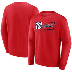 Washington Nationals Fanatics Focus Fleece Pullover Sweatshirt - MLB Pullover