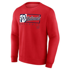 Washington Nationals Fanatics Focus Fleece Pullover Sweatshirt - MLB Pullover