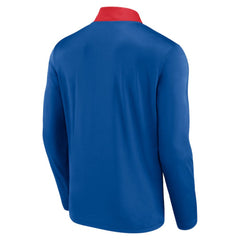Texas Rangers Fanatics Unstoppable Quarter-Zip Top - MLB Tops
