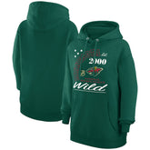 Minnesota Wild Starter Arch City Team Graphic Fleece Pullover Hoodie - NHL Hoodies