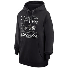 San Jose Sharks Starter Arch City Team Graphic Fleece Pullover Hoodie - NHL Hoodies