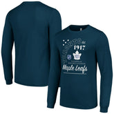 Toronto Maple Leafs Starter Arch City Theme Graphic Long Sleeve T-Shirt - NHL T-shirts