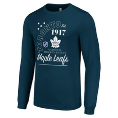 Toronto Maple Leafs Starter Arch City Theme Graphic Long Sleeve T-Shirt - NHL T-shirts