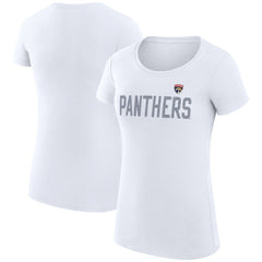 Florida Panthers G-III 4Her by Carl Banks Women's Super-Slim Fit Lightweight Dot Print Team T-Shirt - NHL T-shirts