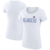 New York Islanders G-III 4Her by Carl Banks Women's Super-Slim Fit Lightweight Dot Print Team T-Shirt - NHL T-shirts