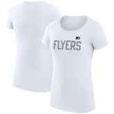 Philadelphia Flyers G-III 4Her by Carl Banks Women's Super-Slim Fit Lightweight Dot Print Team T-Shirt - NHL T-shirts