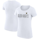 Vegas Golden Knights G-III 4Her by Carl Banks Women's Super-Slim Fit Lightweight Dot Print Team T-Shirt - NHL T-shirts