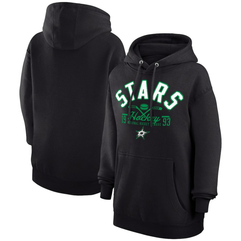 Dallas Stars Starter Puck Pullover Hoodie - NHL Hoodies