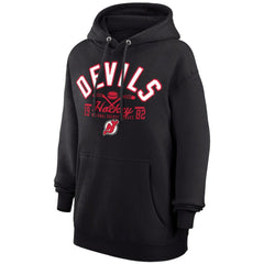 New Jersey Devils Starter Puck Pullover Hoodie - NHL Jerseys