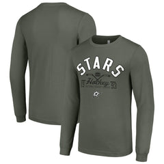 Dallas Stars Starter Puck Long Sleeve T-Shirt - NHL T-shirts