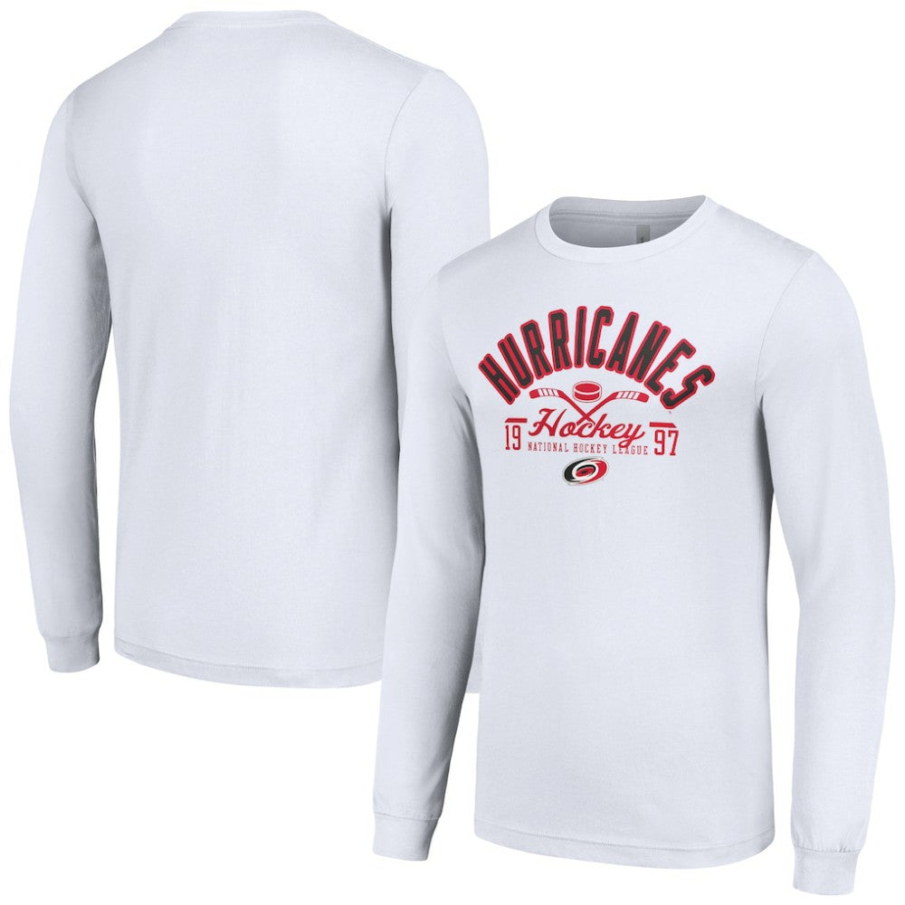 Carolina Hurricanes Starter Puck Long Sleeve T-Shirt - NHL T-shirts