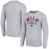 Minnesota Wild Starter Puck Long Sleeve T-Shirt - NHL T-shirts