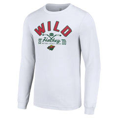 Minnesota Wild Starter Puck Long Sleeve T-Shirt - NHL T-shirts