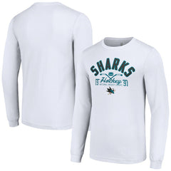 San Jose Sharks Starter Puck Long Sleeve T-Shirt - NHL T-shirts