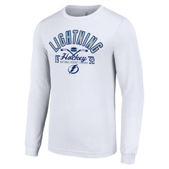 Tampa Bay Lightning Starter Puck Long Sleeve T-Shirt - NHL T-shirts