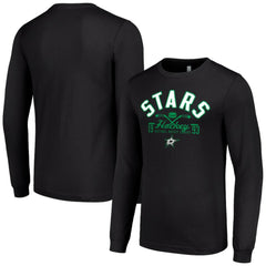 Dallas Stars Starter Puck Long Sleeve T-Shirt - NHL T-shirts