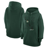 Green Boston Celtics G-III 4Her by Carl Banks Women's Basketball Love Fleece Pullover Hoodie | NBA