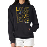 Black Golden State Warriors G-III 4Her by Carl Banks Women's Basketball Love Fleece Pullover Hoodie sale | NBA